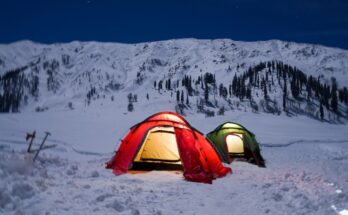 Triund Trek Night View