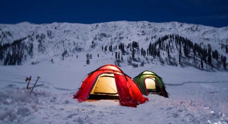 Triund Trek Night View